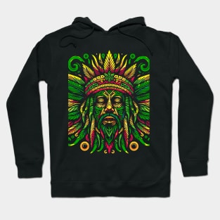 Rasta Tribal Hoodie